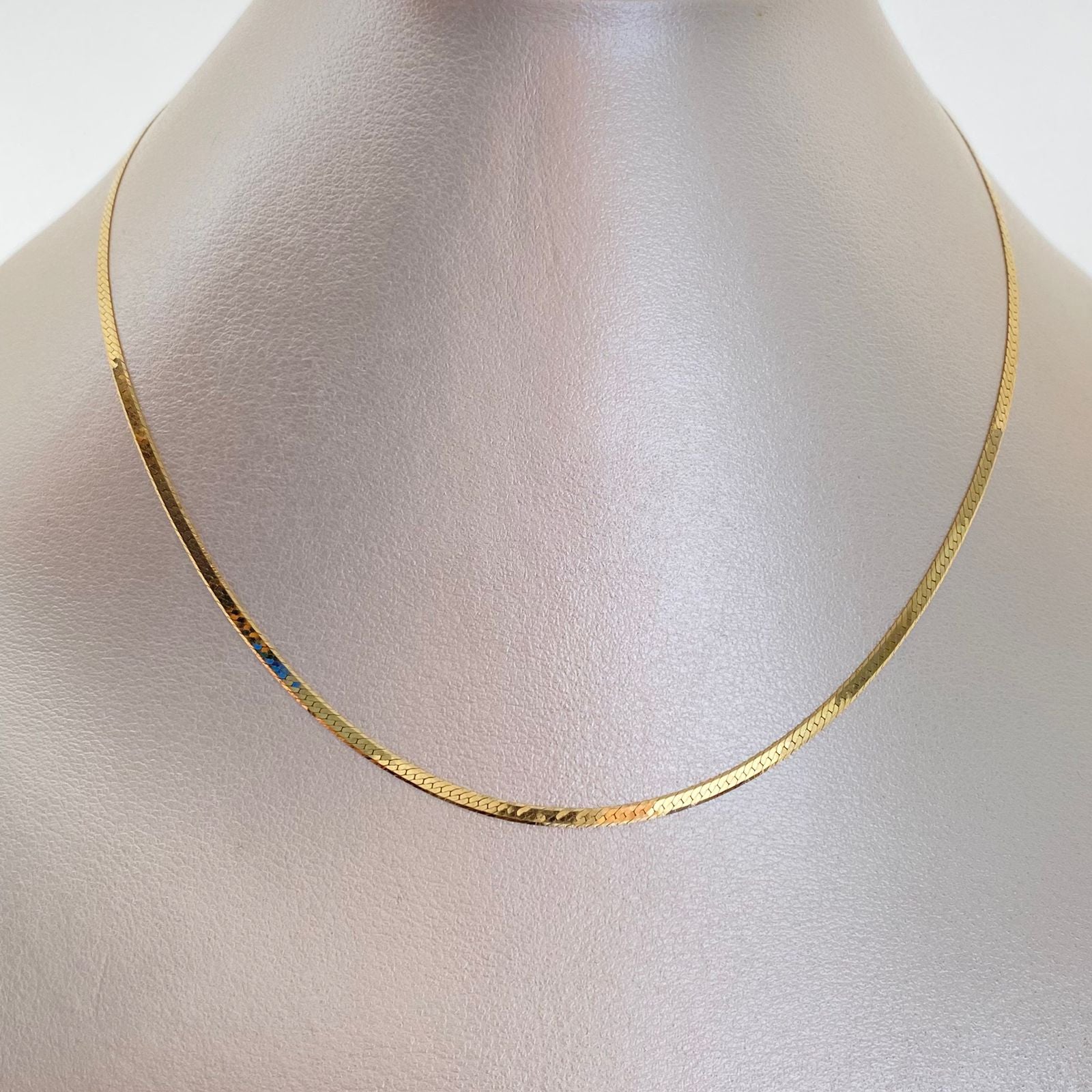 Cadena It Espejo Oro amarillo 18k +2 / 3,35 Gr / 2 mm / 45 Cm