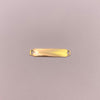 Herraje Placa lisa Oro amarillo 18k 0,39 Gr / 2,4 Cm
