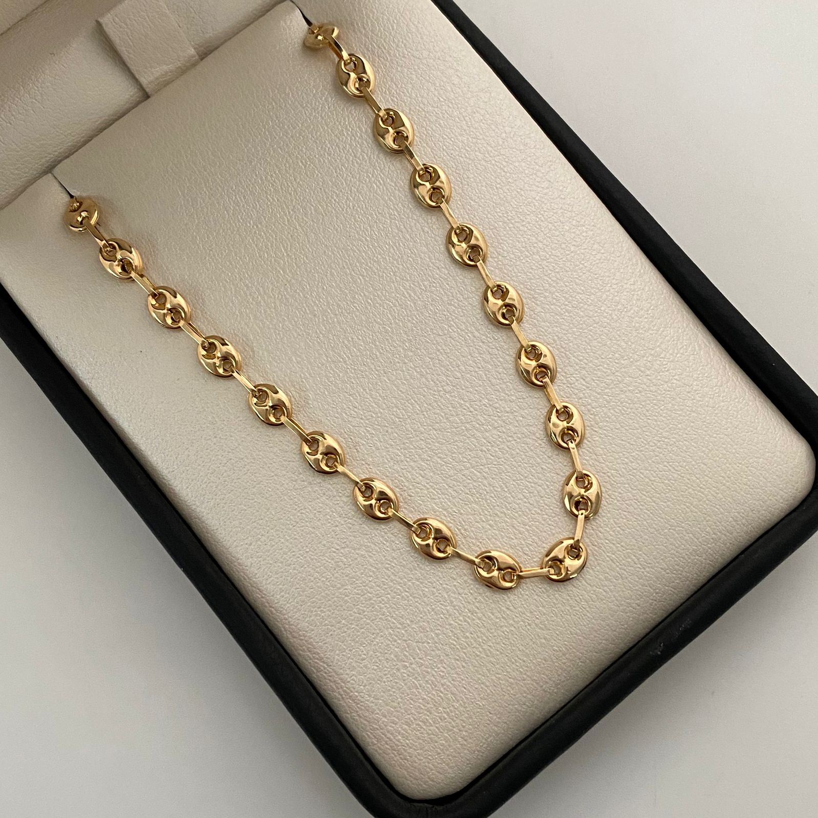 Cadena Gc Oro amarillo 18k 8,05 Gr / 4,6 mm / 50 Cm Broche 0,40