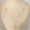 Cadena It circulos casting Oro amarillo 18k +4 / 4,25 Gr / 0,9 mm / 41 Cm