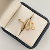 Anillo serpiente  Oro amarillo 18k / Talla 6 / 3,55 Gr