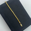 Pulso Franco Oro amarillo 18k 3,4 Gr / 2,3 mm / 20 Cm