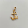 Dije Ancla Casting Oro amarillo 18k 1,7 Gr / 13,9 mm / 2,3 Cm