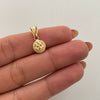 Dije San Benito Oro amarillo 18k 0,4 Gr / 8,6 mm / 1,7 Cm