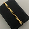 Pulso It Cubana Inflada Broche Especial Oro amarillo 18k +1 / 5,1 Gr / 5,6 mm / 20,3 Cm
