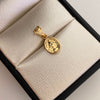 Dije Virgen Milagrosa Oro amarillo 18k 0,55 Gr / 8,3 mm / 2 Cm