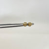 Topos mini mariposa Oro amarillo 18k 0,45 Gr / 5,1 mm
