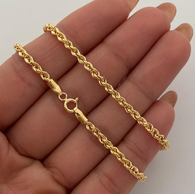 Cadena It Lazo Oro amarillo 18k +1 / 4,85 Gr / 2,7 mm / 60 Cm