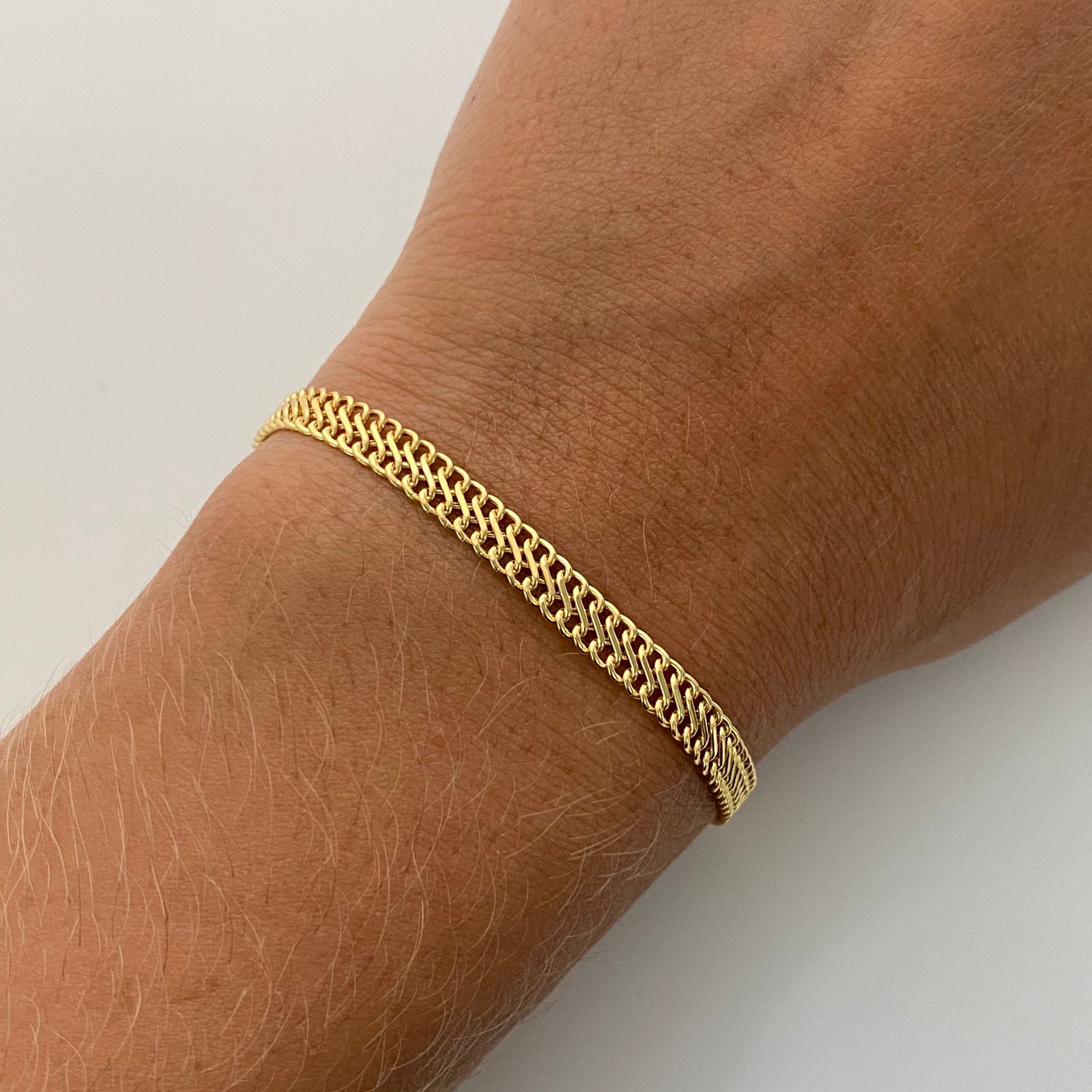 Pulso It Sedusa Oro amarillo 18k +2 / 3,0 Gr / 4,6 mm / 19,5 Cm