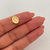 Herraje San Miguel Arcangel Oro amarillo 18k 0,45 Gr / 1,5 Cm