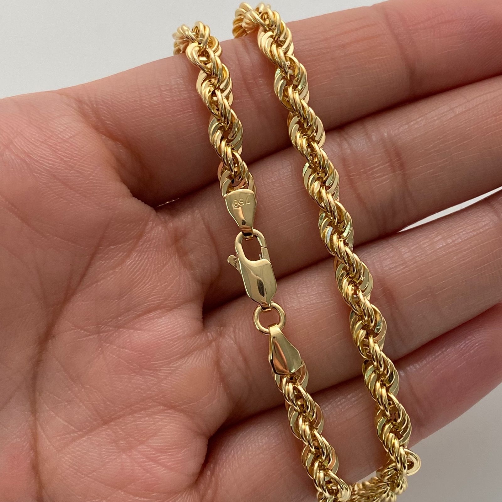 Cadena It Lazo Oro amarillo 18k +1 / 13,25 Gr / 4,7 mm / 60 Cm