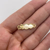 Herraje Placa nube angel Oro amarillo 18k 0,43 Gr / 2,2 Cm