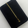 Pulso It Cubana Oro amarillo 18k 1,45 Gr / 2,4 mm / 18,8 Cm