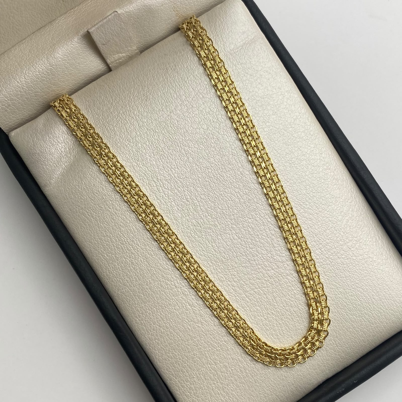Cadena It china Oro amarillo 18k +1 / 15,50 Gr / 4,8 mm / 60 Cm
