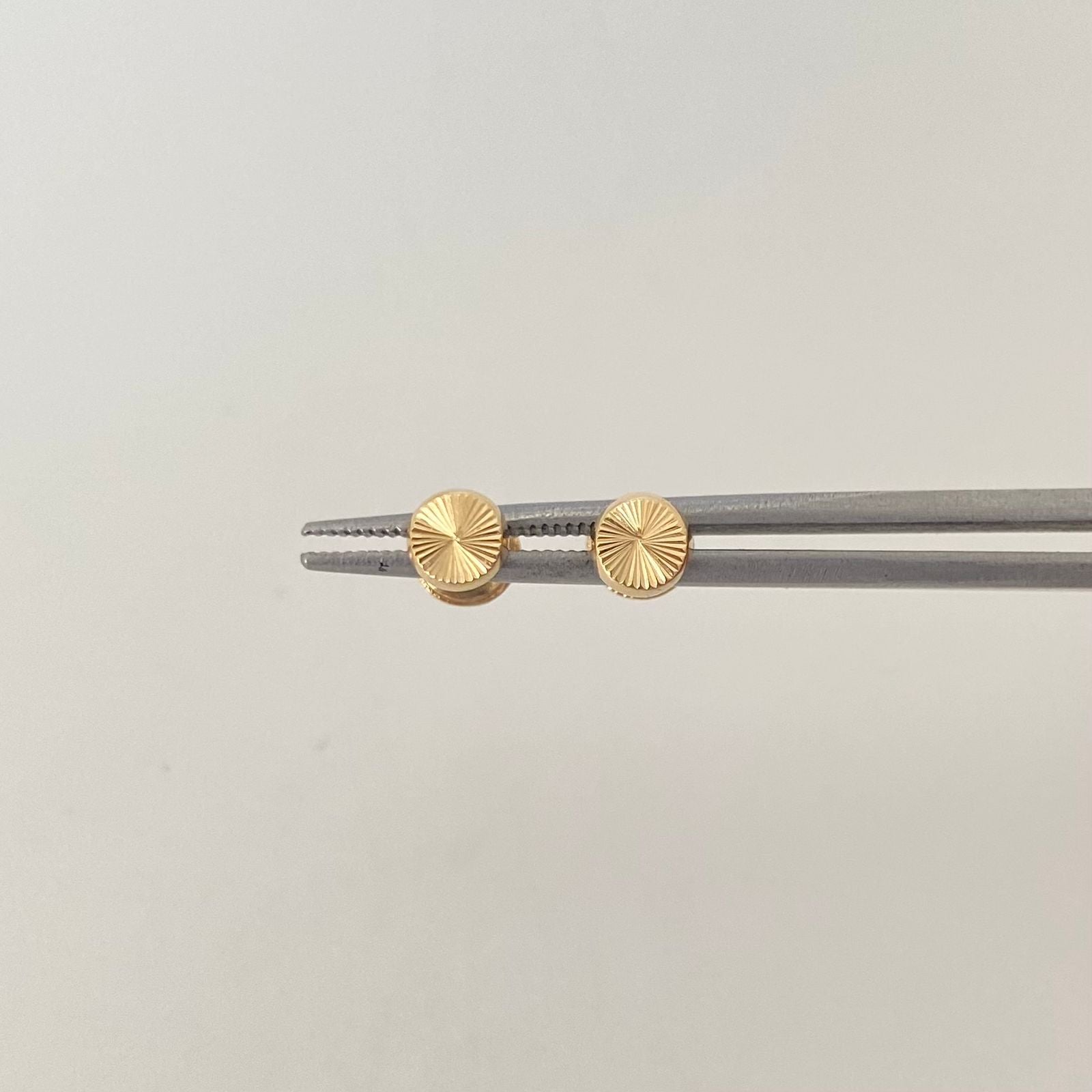 Topos bola lisa Oro amarillo 18k 0,45 Gr / 3 mm