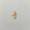 Dije Letra J Casting Oro amarillo 18k 0,8 Gr / 9,7 mm / 1,7 Cm