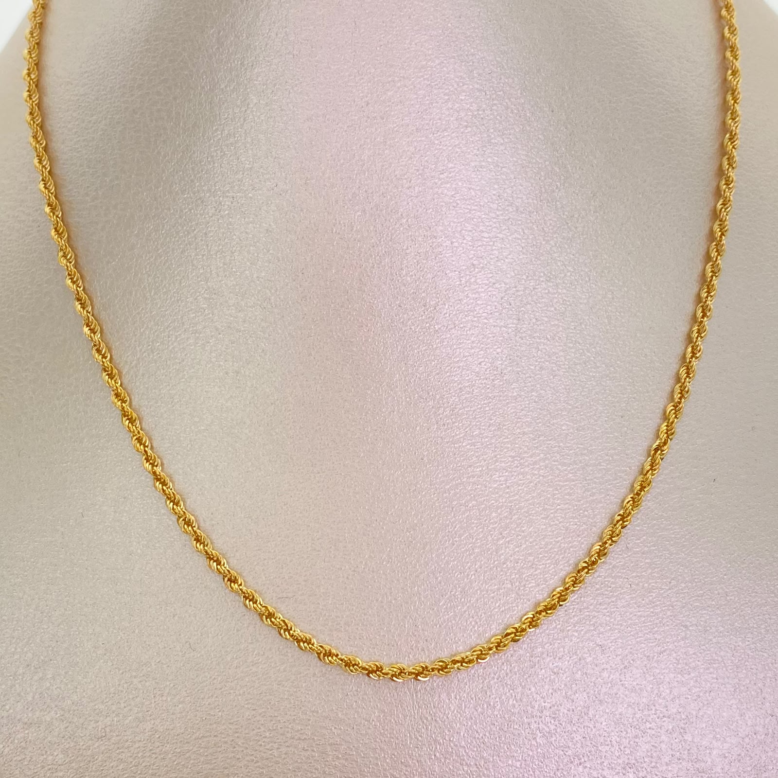 Cadena It Lazo Oro amarillo 18k +1 / 3,35 Gr / 2,2 mm / 60 Cm