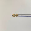 Topos Mini Osob Th Casting Verde Oro amarillo 18k 0,55 Gr / 3,3 mm