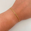 Pulso It 3x1 Oro amarillo 18k +2 / 1,1 Gr / 2,5 mm / 17 Cm