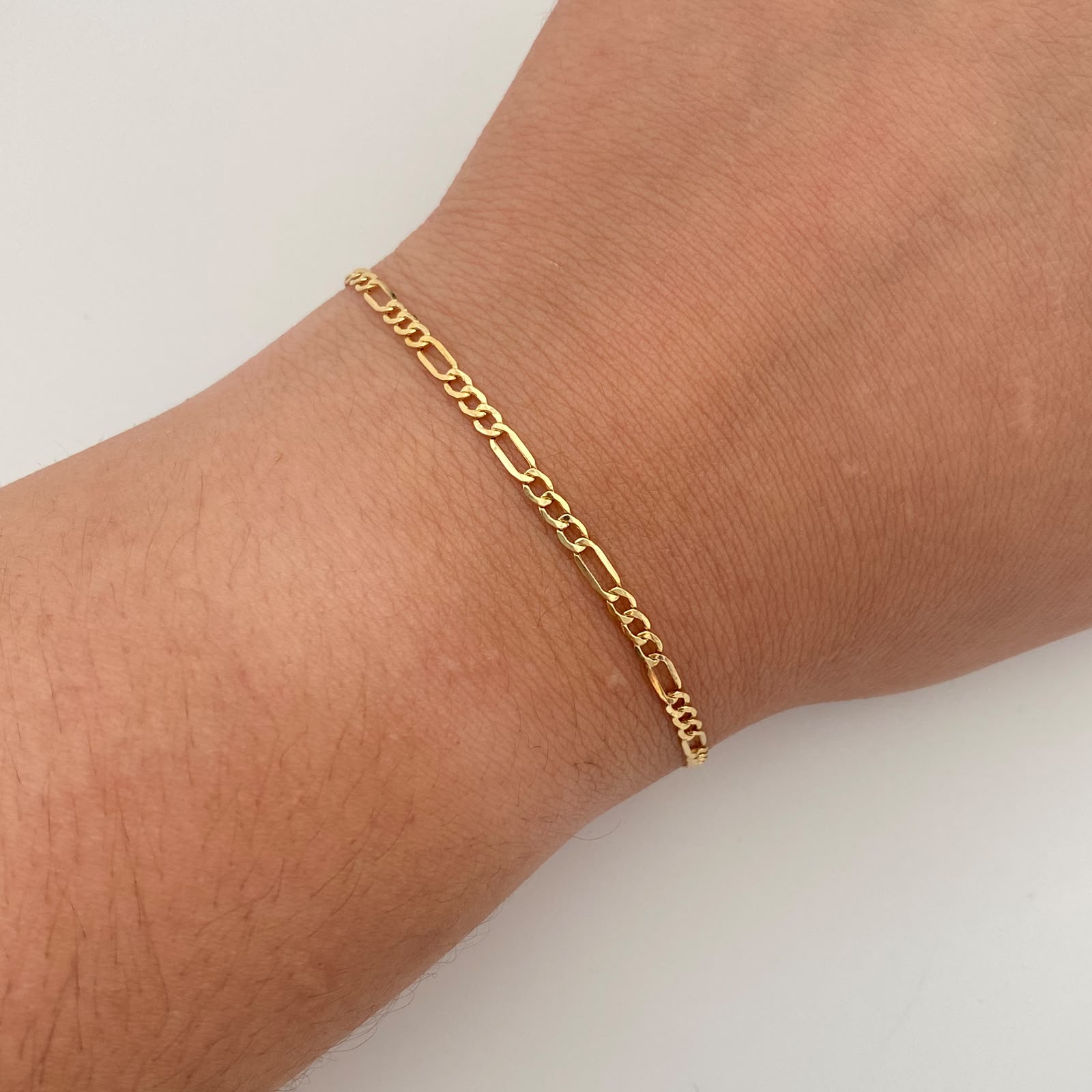 Pulso It 3x1 Oro amarillo 18k +2 / 1,1 Gr / 2,5 mm / 17 Cm