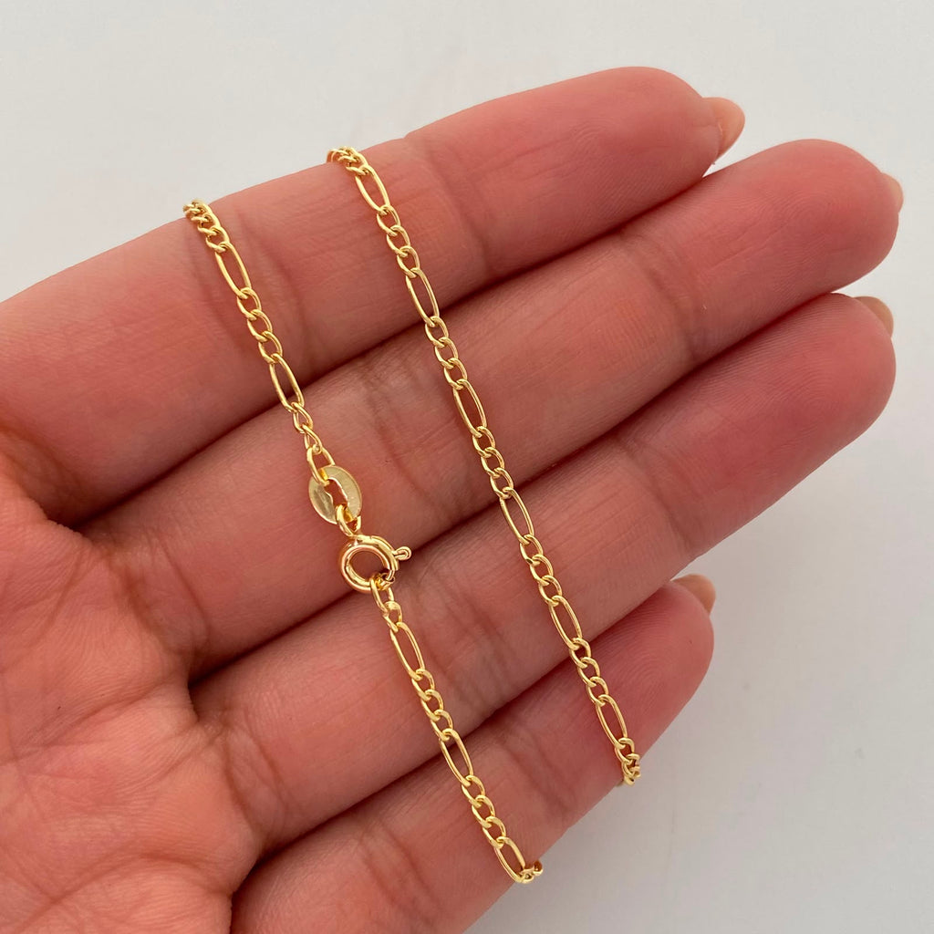 Cadena It 3x1 Oro amarillo 18k 2,85 Gr / 1,9 mm / 60 Cm