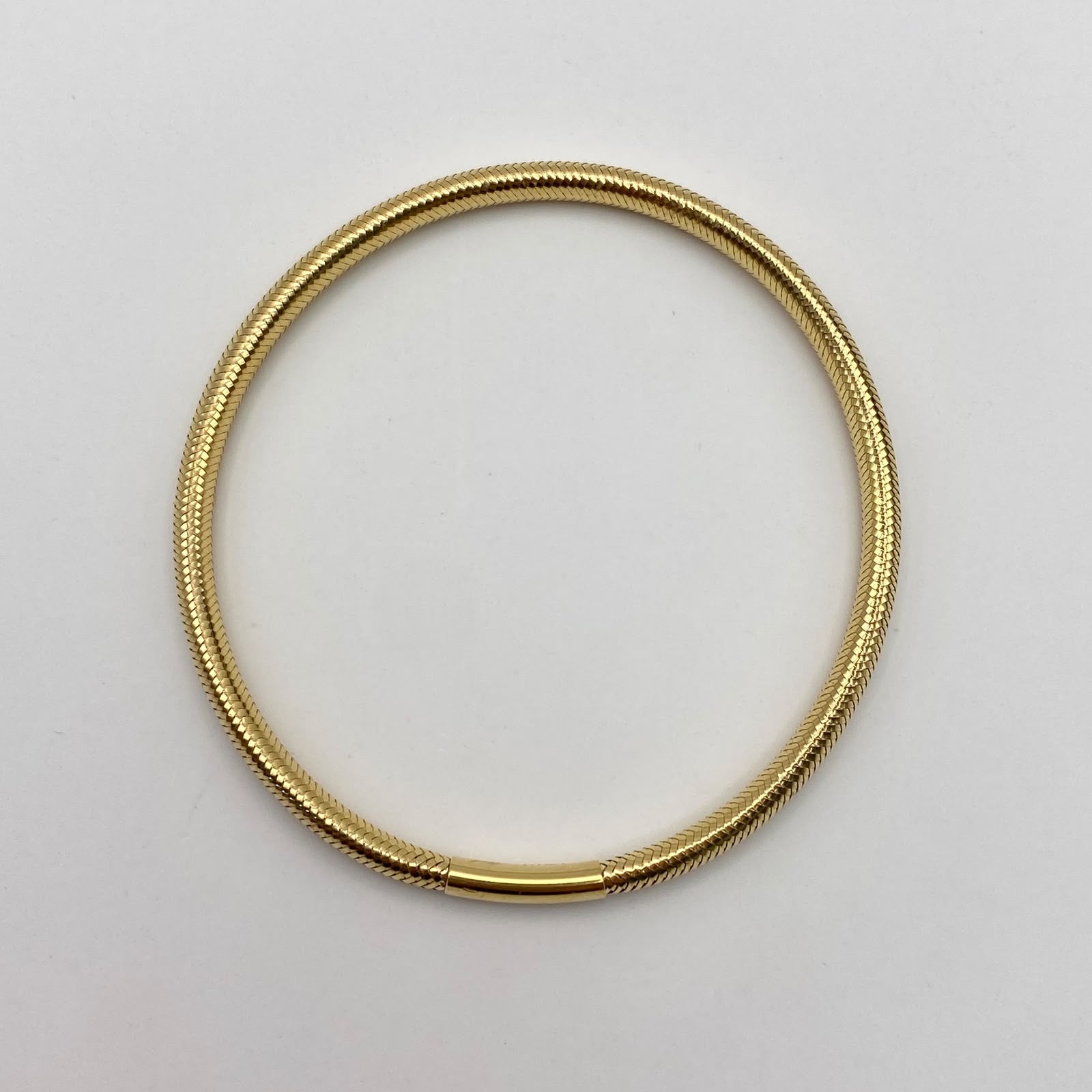 Aro It Resorte Oro amarillo 18k +4 / 3,85 Gr / 4,4 mm / 18 Cm