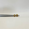 Topos trebol borde diamantado Oro amarillo 18k 0,4 Gr