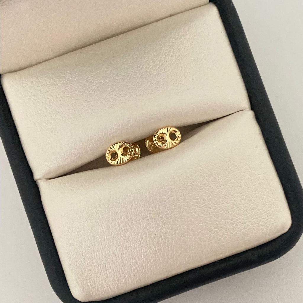 Topos Gc Diamantado Oro amarillo 18k 0,5 Gr / 4 mm