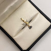 Dije San miguel arcangel silueta Oro amarillo 18k 1,15 Gr / 11,5 mm / 2,3 Cm