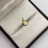 Dije letra D Oro amarillo 18k 0,35 Gr / 6,8 mm / 1,3 Cm
