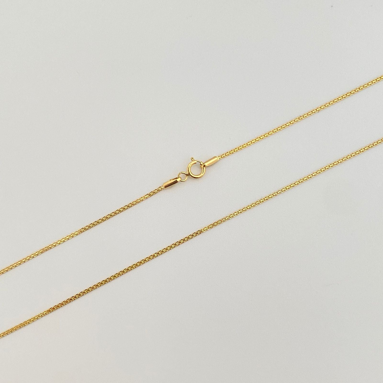 Cadena It mini china Oro amarillo 18k 1,5 Gr / 1,05 mm / 45 Cm