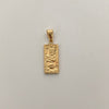 Dije Dolar Oro amarillo 18k 1,15 Gr / 9,3 mm / 2,8 Cm