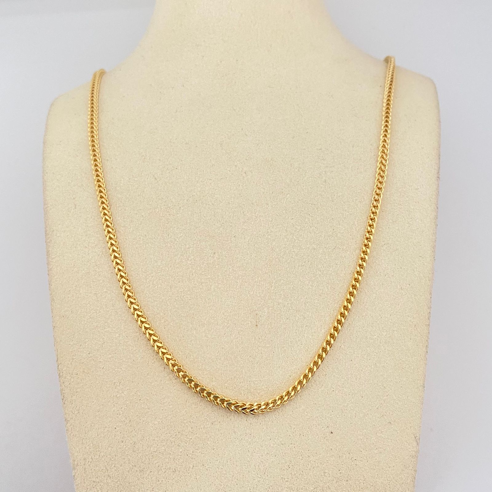 Cadena It franco Oro amarillo 18k +1 / 8,85 Gr / 2,3 mm / 60 Cm