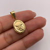Dije San miguel arcangel Oro amarillo 18k 1,28 Gr / 13,1 mm / 2,6 Cm