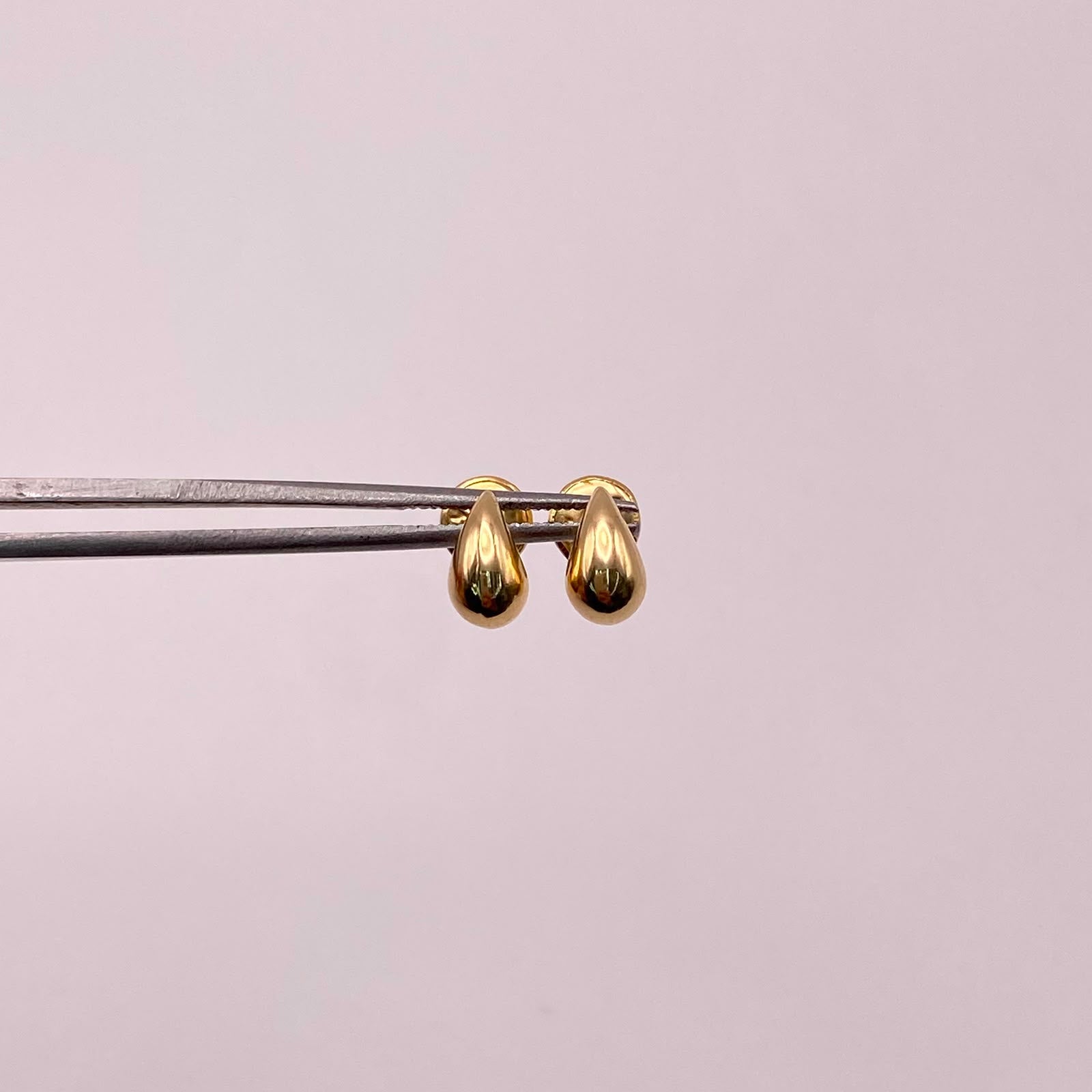 Topos Gota Oro amarillo 18k 0,65 Gr / 4,7 mm