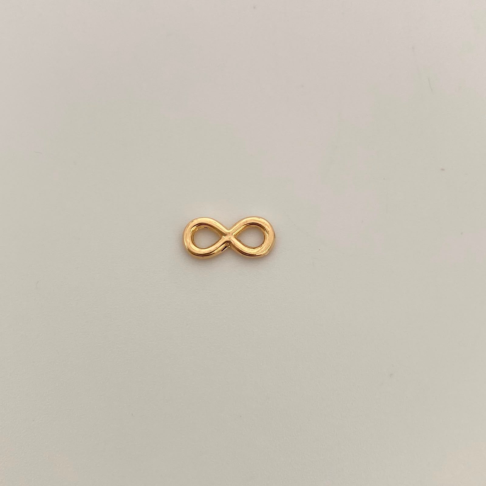 Herraje Infinito Oro amarillo 18k 0,35 Gr / 1,2 Cm
