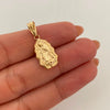 Dije Virgen Guadalupe Silueta Oro amarillo 18k 0,95 Gr / 10,5 mm / 2,5 Cm