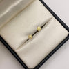 Topos Circulo plano diamantado Oro amarillo 18k 0,45 Gr / 5,1 mm