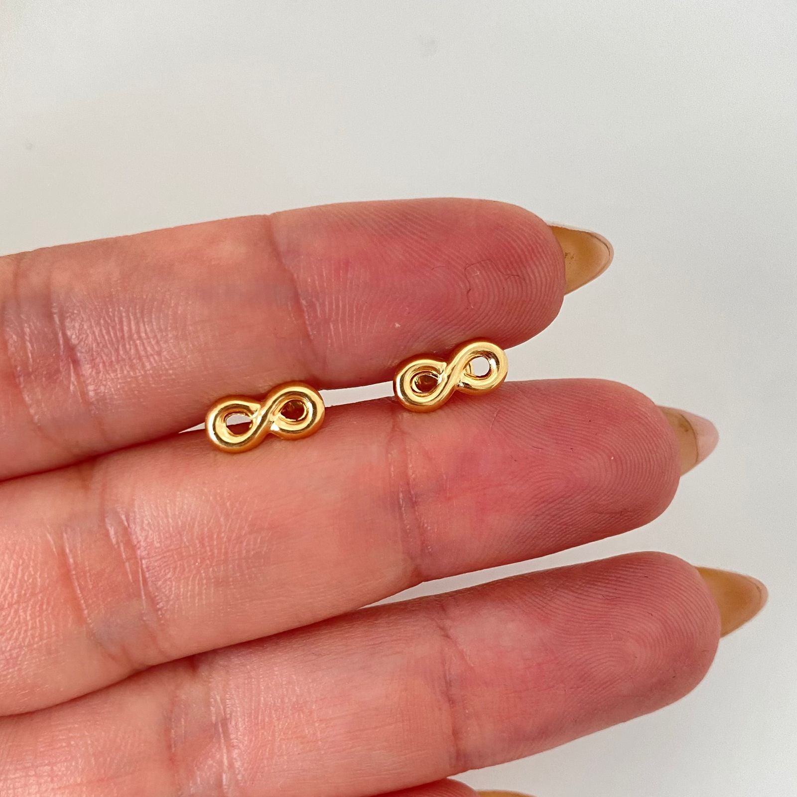 Topos infinito Oro amarillo 18k 0,7 Gr / 9,8 mm
