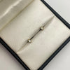Cadena It Mini rollon+dije punto de luz blanco+topos Oro amarillo 18k +4 / 2,26 Gr / 0,6 mm / 45 Cm