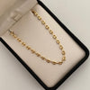 Cadena gc diamantada  Oro amarillo 18k 6,80 Gr / 3,9 mm / 50 Cm Broche 0,40