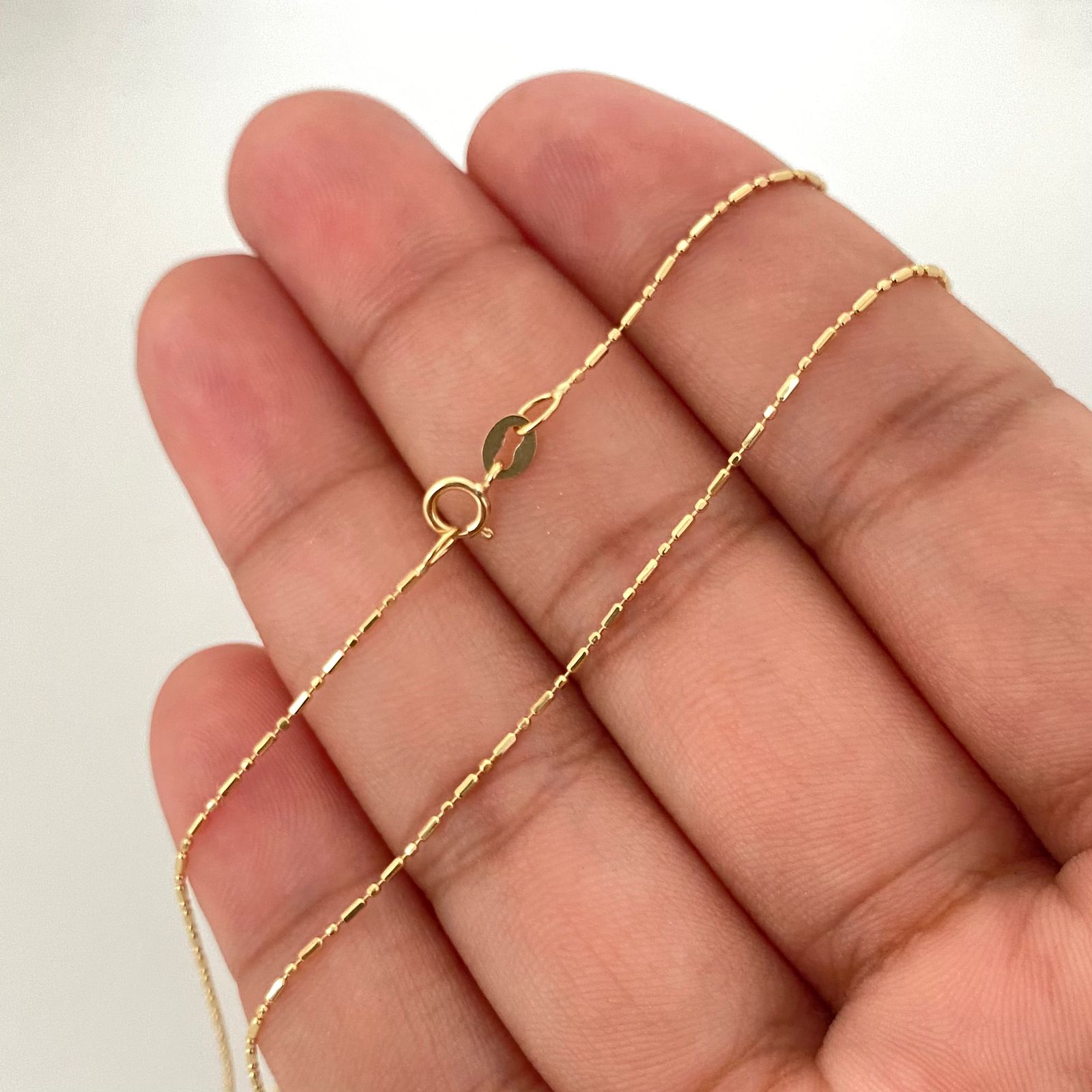 Cadena It monse Oro amarillo 18k 1,5 Gr / 1,0 mm / 45 Cm