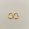 Candonga Entorchada Oro amarillo 18k 1 Gr / 1,6 Cm