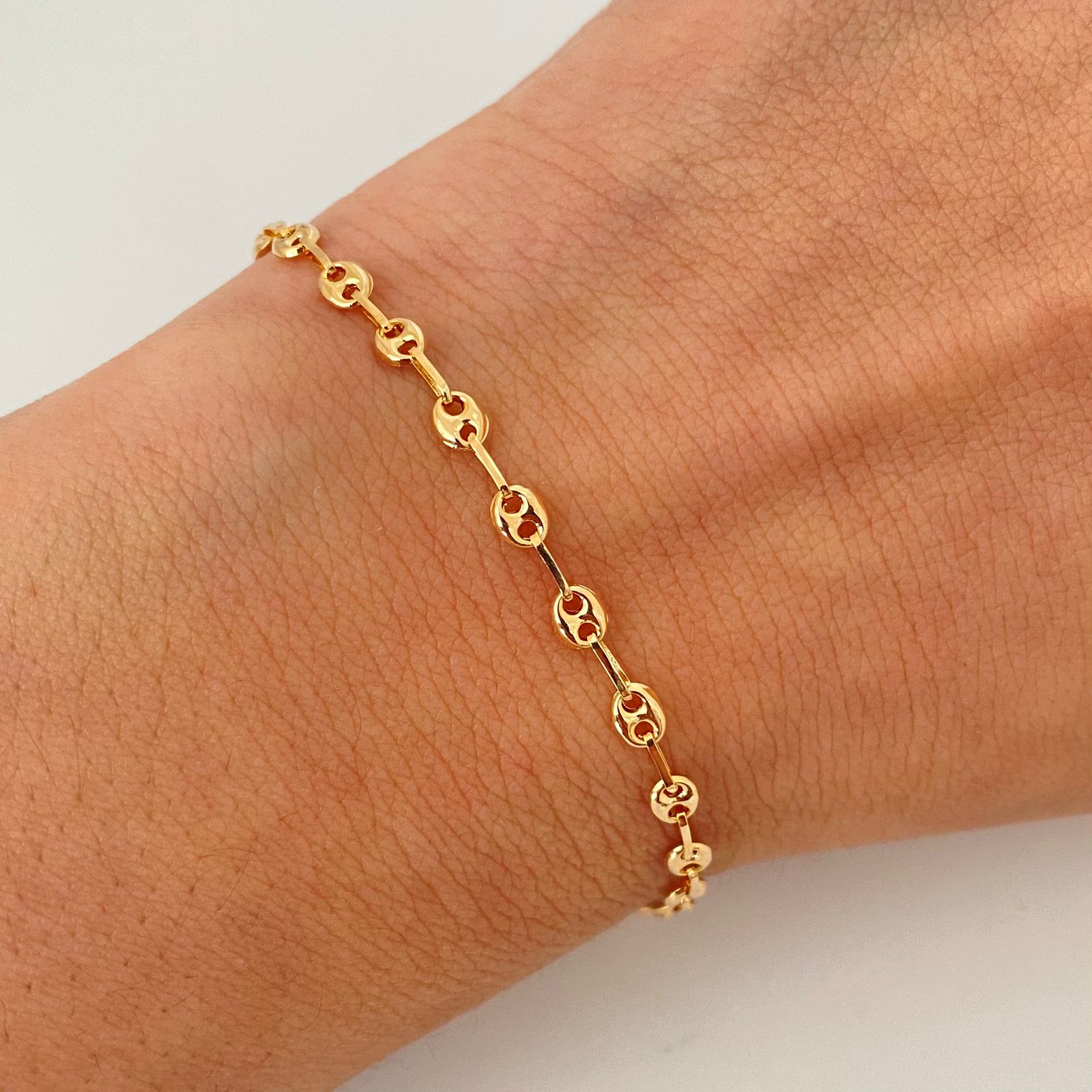 Pulso gc Oro amarillo 18k 3,60 Gr / 4,5 mm / 21 Cm Broche 0,40