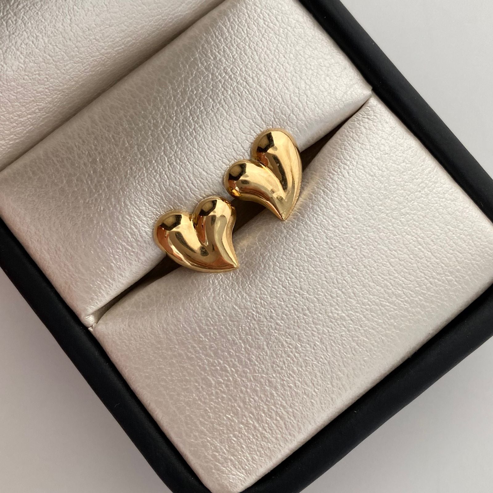 Topos Corazon Burbuja Oro amarillo 18k 0,9 Gr / 9,6 mm