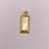 Dije It Lingote Oro amarillo 18k +2 / 2,08 Gr / 12,2 mm / 3,1 Cm
