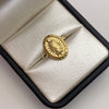 Herraje virgen guadalupe Oro amarillo 18k 0,97 Gr / 1,8 Cm