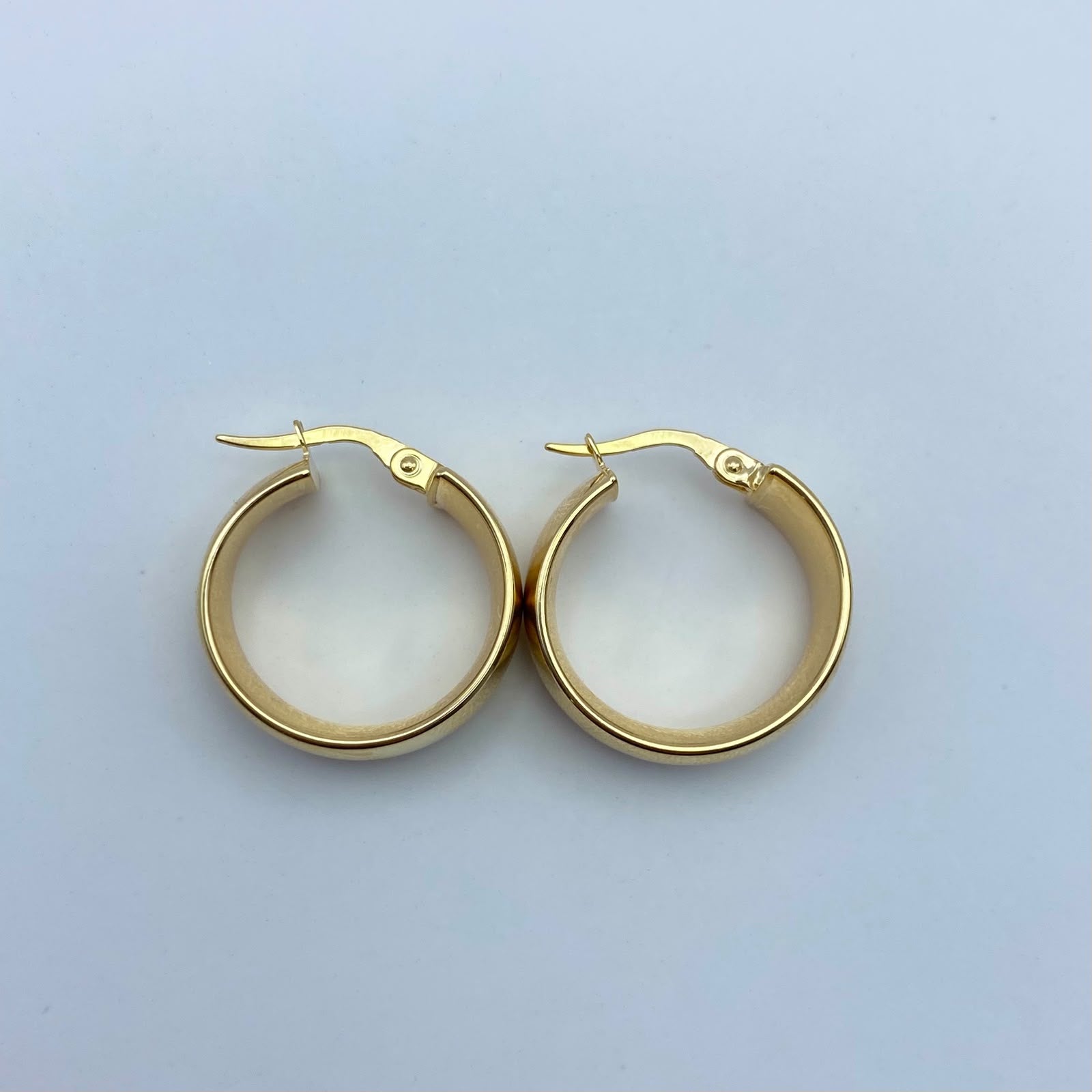 Candonga It lisa Oro amarillo 18k 2,8 Gr / 2 Cm