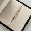 Anillo Solitario Oro amarillo 18k / Talla 7 1/2 / 0,95 Gr / 1,2 mm