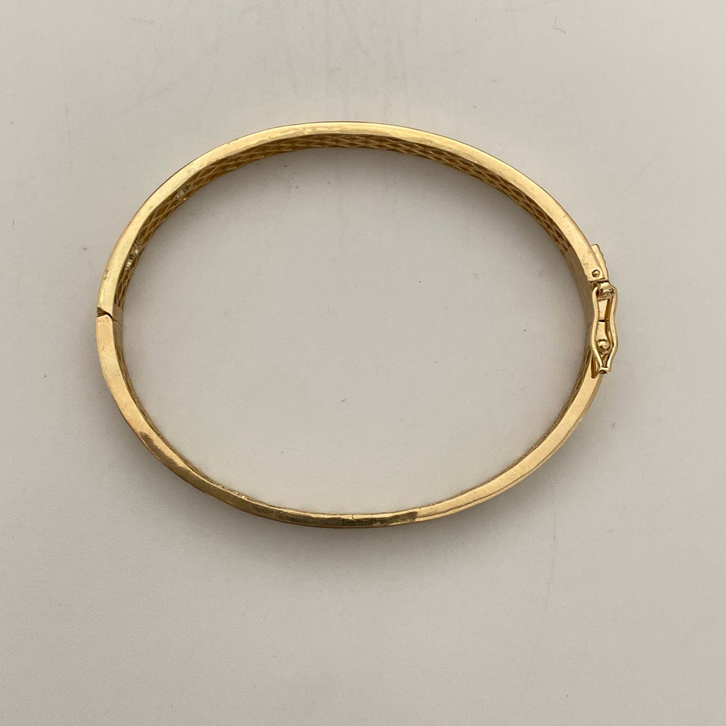 Aro Sello Oro amarillo 18k 9,15 Gr / 5,3 mm / 17,5 Cm
